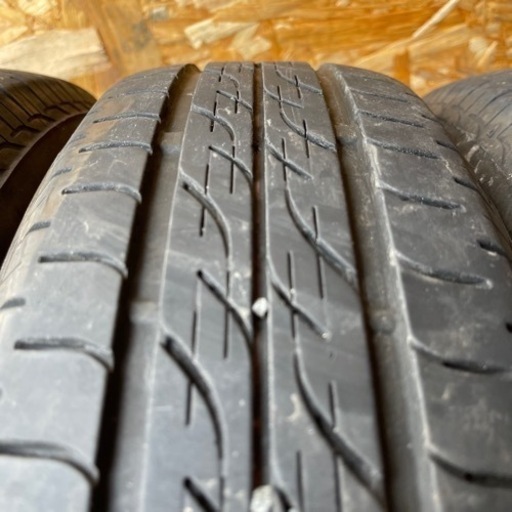 バリ山　BRIDGESTONE NEXTRY 155/65R14 夏タイヤ　2018年製　