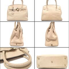 AA788 サマンサタバサ by ペネロペ＆モニカクルス クロコ型押し バッグの画像