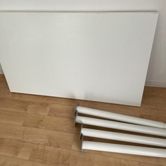 【500円】IKEA ワークデスク可 LINNMON リンモン / ADILS オディリスの画像