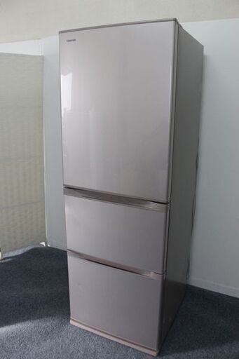 東芝 ノンフロン冷凍冷蔵庫 VEGETA ベジータ GR-K36S  3ドア  2020年製 TOSHIBA   中古家電 店頭引取歓迎 R5619)