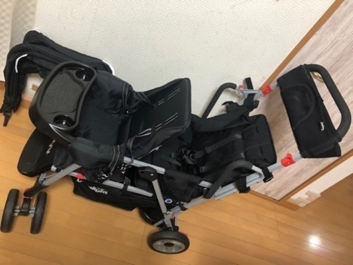 交渉成立！ありがとうございました。joovy カブースウルトラライト【縦型ベビーカー】2人乗り