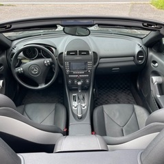 SLK350 左ハンドル　黒革シート　走行26000㌔　車検令和5年9月まで❗️の画像