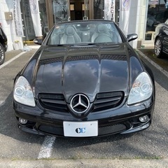 SLK350 左ハンドル　黒革シート　走行26000㌔　車検令和...