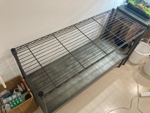 ほぼ新品 HOME ERECTA VINTAGE のスチール棚