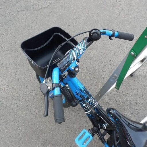 ジュニアサイクル 14インチ 青 スタンド無し AVIGO ブルー こども用 自転車 札幌 西野店