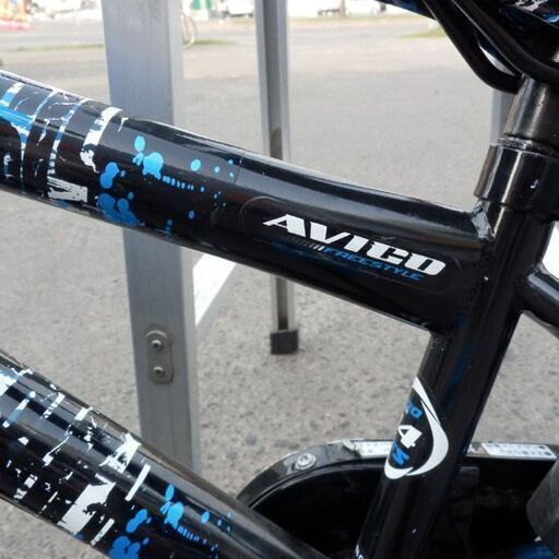ジュニアサイクル 14インチ 青 スタンド無し AVIGO ブルー こども用 自転車 札幌 西野店
