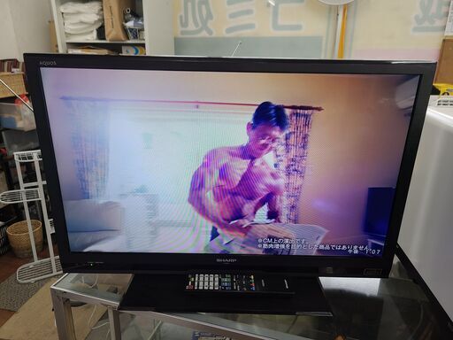 【リサイクルショップどりーむ天保山店】●1792●　シャープ　AQUOS　３２インチ液晶テレビ　TV　2013年製　LC-32H9　リモコン付き