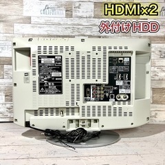 【すぐ見れる‼️】Panasonic VIERA 液晶テレビ 22型✨ PC入力⭕️ 配送＆取付け無料🚛の画像