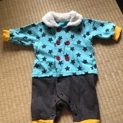 長袖ロンパース 