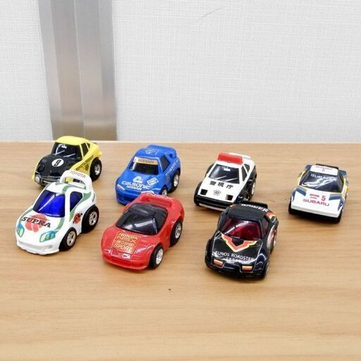 チョロＱ オフロードサーキット & チョロＱ 7台 セット SUPER RACING PLUS 日本製 自動車 ミニカー 模型 玩具 