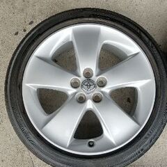 30プリウス　純正ホイール 1本　17インチ ④ TOYOTA トヨタ 30プリウス Sツーリング 純正ホイール 17インチ 4本
