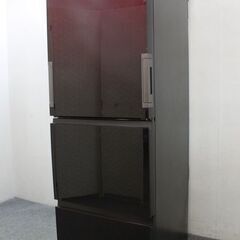 シャープ どっちもドア 3ドア冷凍冷蔵庫 自動製氷 SJ-GW35G-R グラデーションレッド 2021年製 SHARP  中古家電 店頭引取歓迎 R5683)