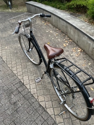 自転車　27インチ　オートライト　ギア付