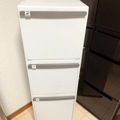 大容量　3段ゴミ箱　キャスター付き