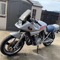 SUZUKI カタナ250 綺麗　マフラーカスタム　近隣送料無料‼︎