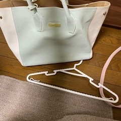 サマンサタバサ シュエット ミント グリーン カバン バッグ