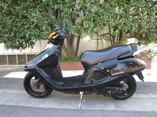 ホンダ　スペイシー100(JF13)　中古実働車　モリワキマフラー　サイドスタンド付き　バッテリー新品交換済み　ナンバー登録書類有り