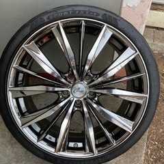 レオニス19インチ　タイヤ付き4本セットの画像