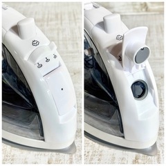【美品✨】Panasonic コードレススチームアイロン👔 2018年製🌟 軽量モデル⭕️の画像