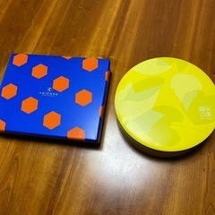 【値下げしました‼️】アンテノール お菓子缶（スチール製、2点セット）