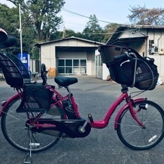 ET2859番⭐️電動自転車Panasonic ギュット ⭐️