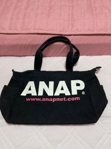 【決定】♥️ANAP黒ショルダーバッグ【受け取りに来て下さる方限定】