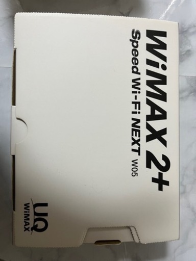 Speed Wi-Fi NEXT W05 UQ WiMAX版 WHITE