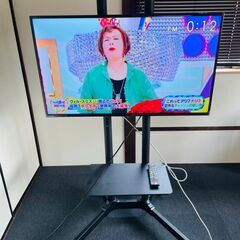 ☆激安☆TV テレビ 2台セット 40インチ&32インチ 国産 東芝 40S22 パナソニックTH-32A305☆テレビスタンドもついてる☆の画像