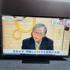☆激安☆TV テレビ 2台セット 40インチ&32インチ 国産 東芝 40S22 パナソニックTH-32A305☆テレビスタンドもついてる☆の画像