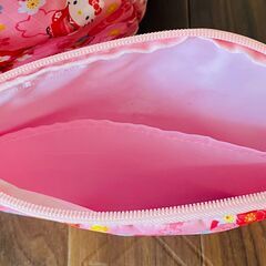 ハローキティ 折りたたみボストンバッグ（美品）の画像