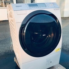 ②ET2507番⭐️ 10.0kg⭐️ Panasonicドラム式電気洗濯乾燥機⭐️