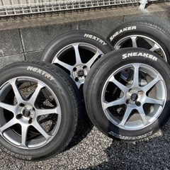タイヤホイールセット　人気の軽量ホイール　ヨコハマ　AVS モデ...
