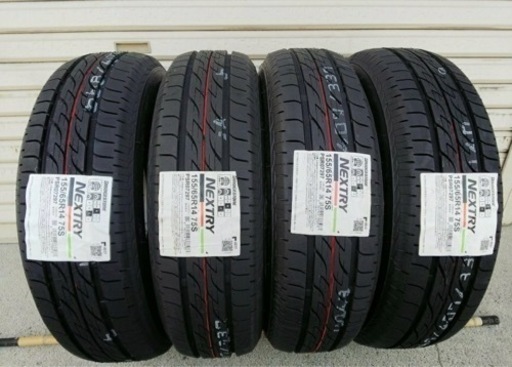 タイヤ2021年製 BS NEXTRY155/65R14 ４本セット税込￥12,000-