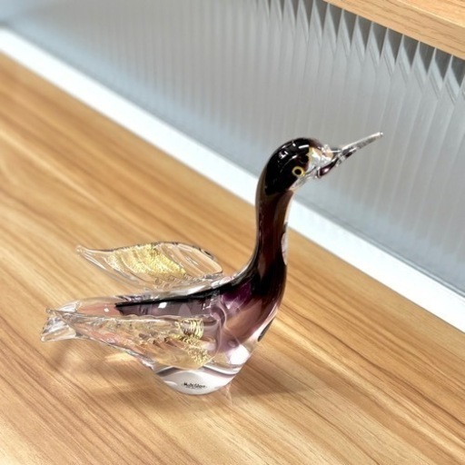 マルティグラス 鳥の置物