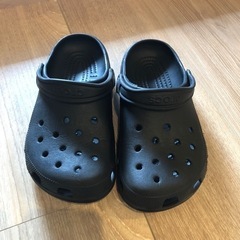 クロックス　黒　21センチ