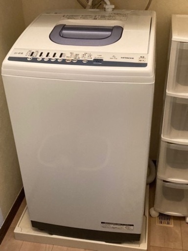取り置き中美品7kg日立洗濯機2019年製