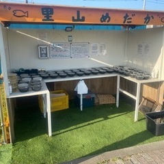 里山メダカ無人販売所　4/12出店