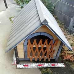 犬小屋（木製犬舎）差し上げます。