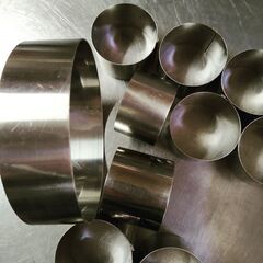 製菓器具 セルクル３種10点　-中古-の画像