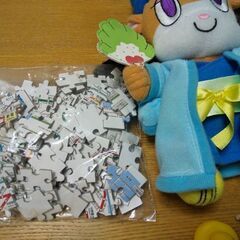 路線図パズル・ぬいぐるみ・ポーチ等の画像