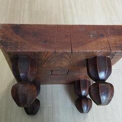 最終値下げしました!将棋盤　厚み7cm,高さ19.5cm四脚付きヘソありの画像