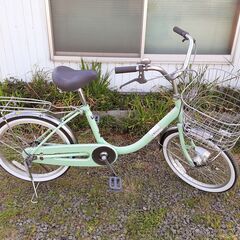 Attivo 前カゴ付き自転車 20インチ ママチャリ 子供用 ...