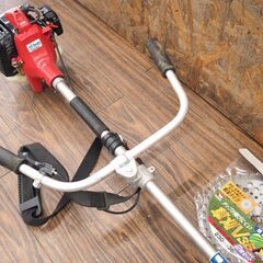 現状販売 タナカ/Tanaka エンジン刈払機 CB-23HTS 草刈り機 ナイロンコード・チップソー付属 動作未確認 の画像