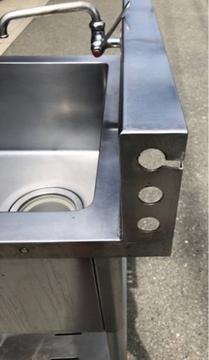 ⭐︎中古品　1槽シンク　600×750×850mm  厨房機器⭐︎