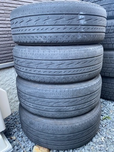 純正アルミタイヤ４本　ＶＯＸＹ80