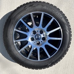スタッドレスタイヤ 4本セット ホイールとナット付 185/60r15 シエンタ