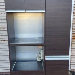 パモウナ 食器棚 レンジボード