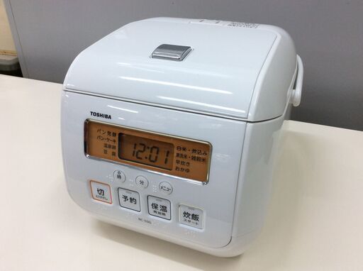 炊飯器　東芝　3合炊き