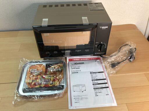 【未使用】象印/ZOJIRUSHI EQ-AA22-NM オーブントースター 2018年製 J04013