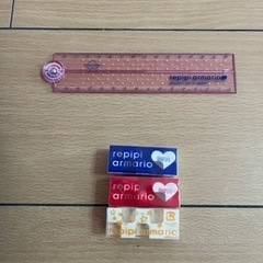 レピピアルマリオリュック、文具セットの画像